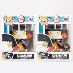 Susamaru Demon Slayer Funko POP! Glow Chase Bundle