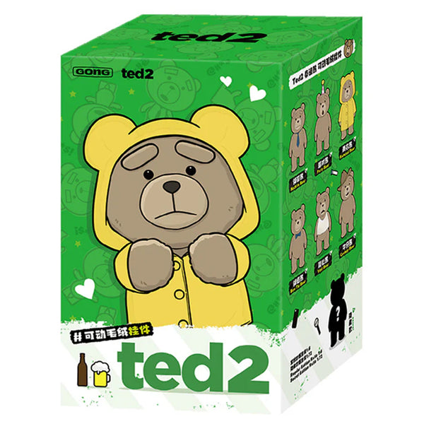 Ted 2 Plush Pendant by Pop Mart Blind Box – Evasive Studio