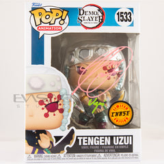 Tengen Uzui Demon Slayer Funko POP! Chase Signed by Ray Chase with PSA COA