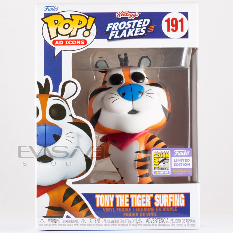 Tony The Tiger Surfing Funko POP! Official SDCC 2023 Exclusive