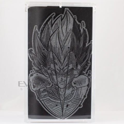 Vegeta Dragon Ball Z Laser Engraved PopShield Armor
