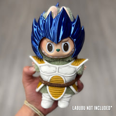 Vegeta Saiyan Suit & Boots for Labubu