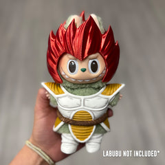 Vegeta Saiyan Suit & Boots for Labubu