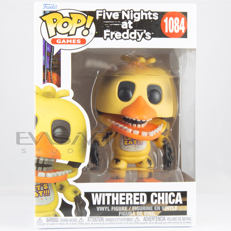Withered Chica Five Nights at Freddy's Funko POP! – Evasive Studio
