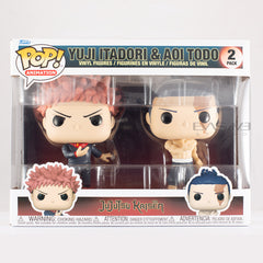 Yuji Itadori and Aoi Todo Jujutsu Kaisen Funko POP! 2 Pack