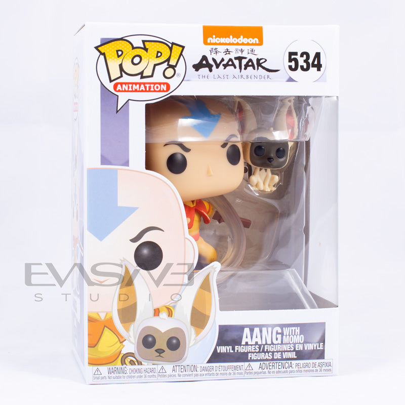 Aang With Momo Avatar The Last Airbender Funko POP!