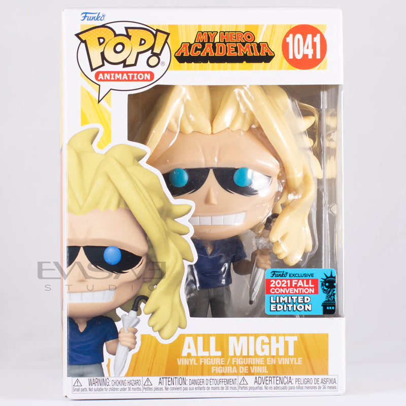 All Might My Hero Academia Funko POP! 2021 NYCC Shared Exclusive