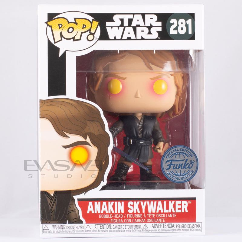 Anakin Skywalker Dark Side Star Wars Funko POP! Special Edition