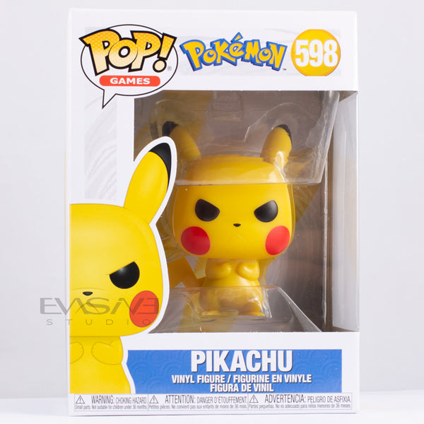 POP! Games: Pokémon - Pikachu (Angry)-48401