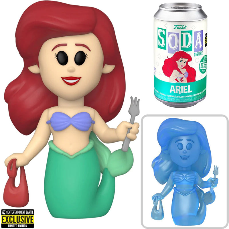 Ariel The Little Mermaid Vinyl Soda Figure EE Exclusive Chance of Chase