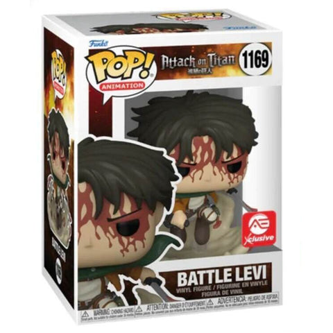 Battle Levi (Bloody) Attack on Titan Funko POP!