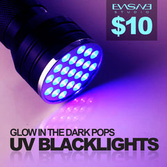 UV Black Light Flashlight for Glow in the Dark Funko POP!s