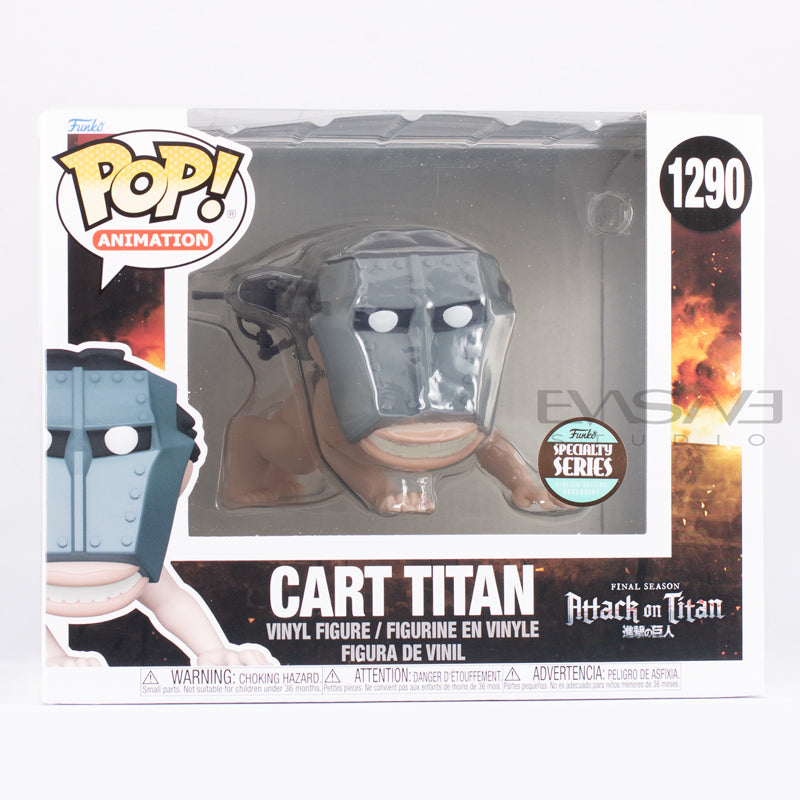 Cart Titan Attack on Titan Funko POP! Specialty Series 6 Inch