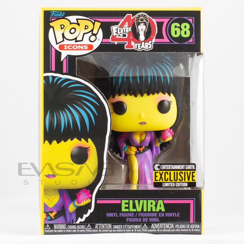 Elvira 40 Years Black Light Funko POP! EE Exclusive