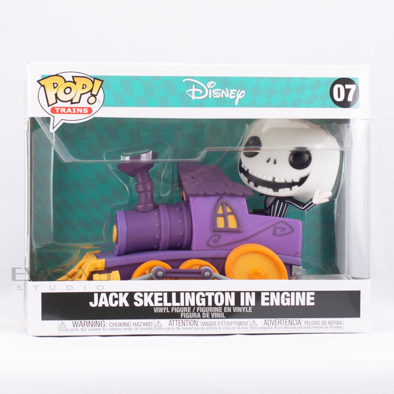 Jack Skellington in Engine Nightmare Before Christmas Funko POP! Trains