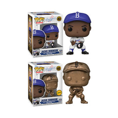 Jackie Robinson Dodgers Funko POP! Chase Bundle