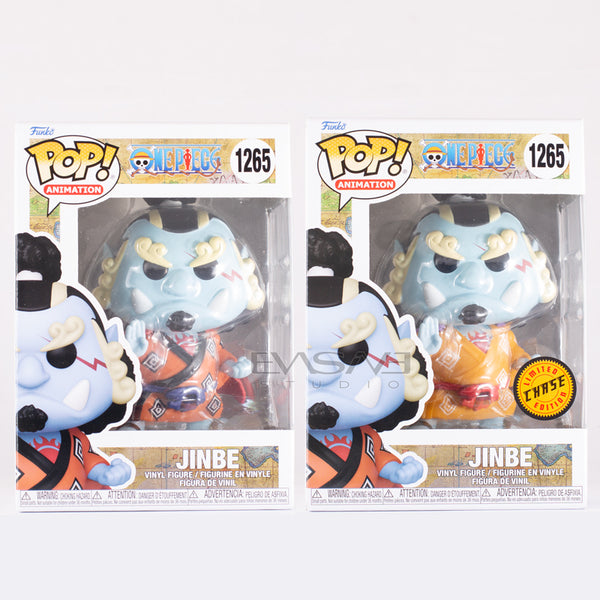 FUNKO POP! One Piece JINBE N°1265 – Édition LIMITÉE CHASE – Figurine Vinyle 10cm