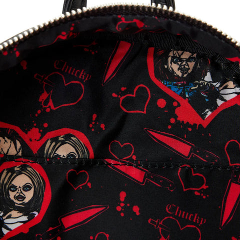 Loungefly Bride of Chucky Cosplay Mini Backpack