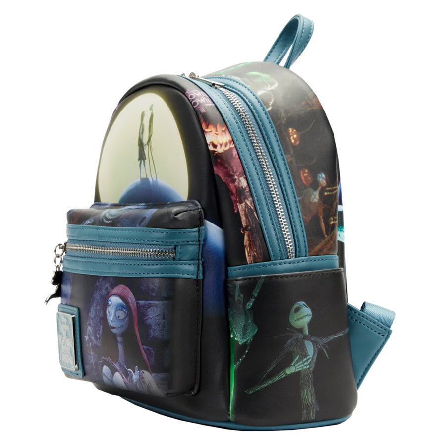 Loungefly The Nightmare Before Christmas Final Frame Mini Backpack