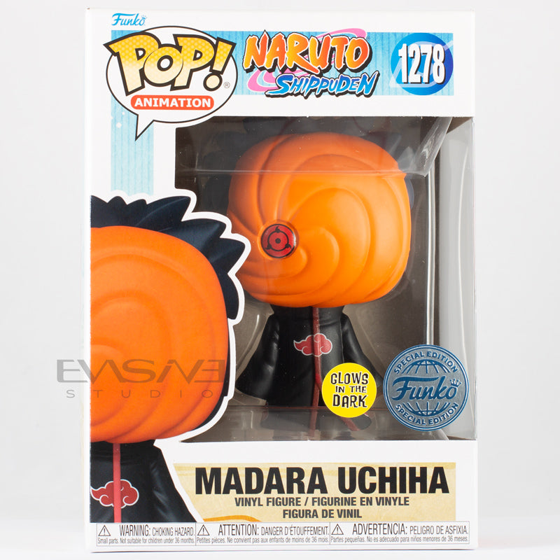 Madara Uchiha Naruto Funko POP! Special Edition Glows in the Dark