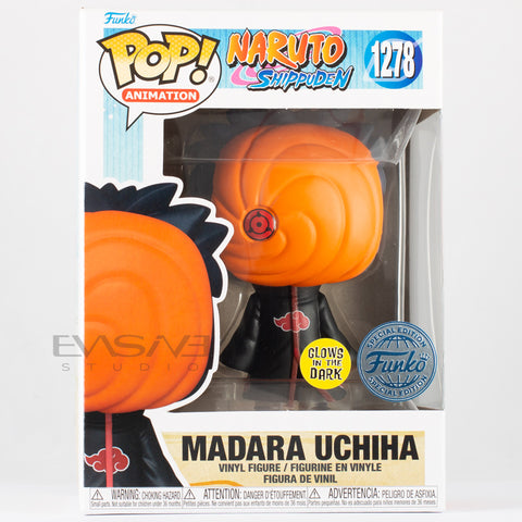 Madara Uchiha Naruto Funko POP! Special Edition Glows in the Dark