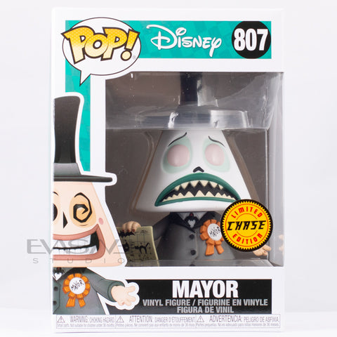 Mayor Nightmare Before Christmas Disney Funko POP! Chase