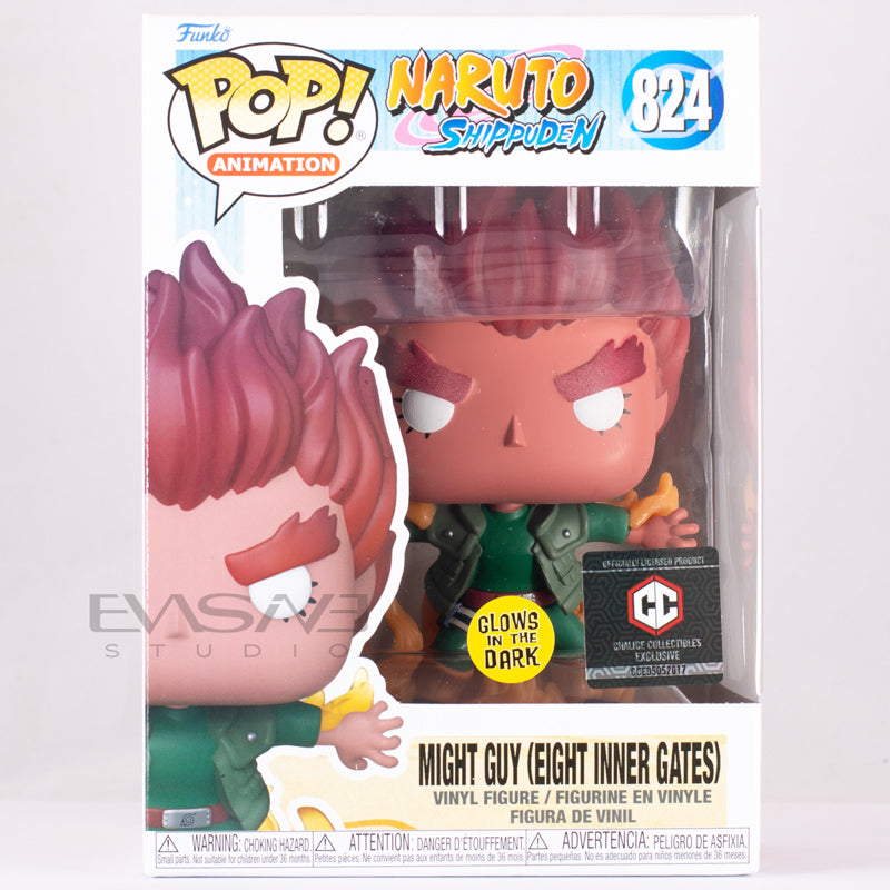 Might Guy Eight Inner Gates Funko POP! Chalice Exclusive Glows in the Dark