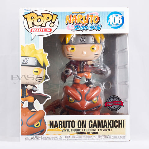Naruto on Gamakichi Funko POP! Special Edition