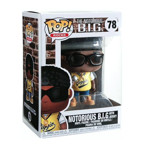 Notorious B.I.G. With Jersey Funko Pop! Vinyl Figure Box