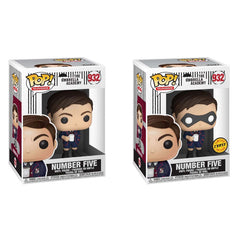 Number Five Umbrella Academy Funko POP! Chase Bundle