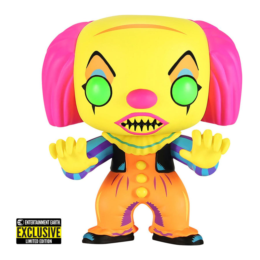 Pennywise It Black Light Funko POP! EE Exclusive