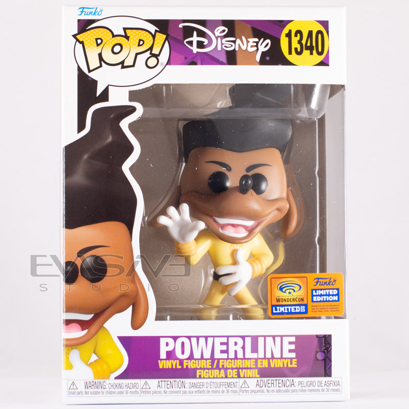Powerline a Goofy Movie Disney Funko POP! Official WonderCon Sticker