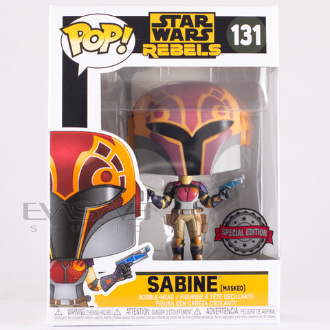 Sabine Masked Star Wars Rebels Funko POP! Special Edition