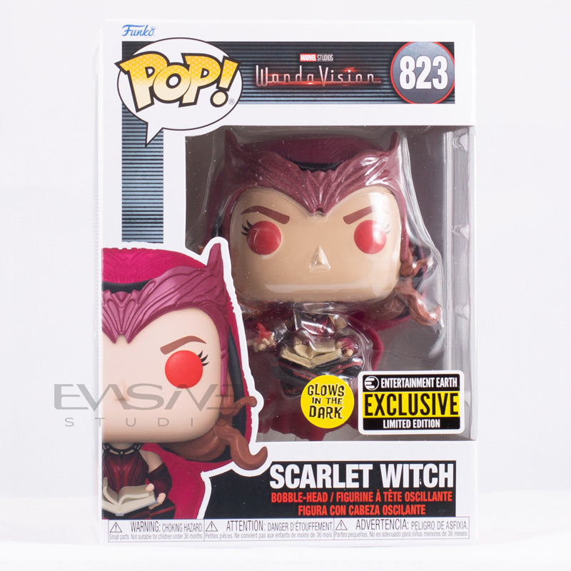 Scarlet Witch WandaVision Funko POP! EE Exclusive Glow in the Dark