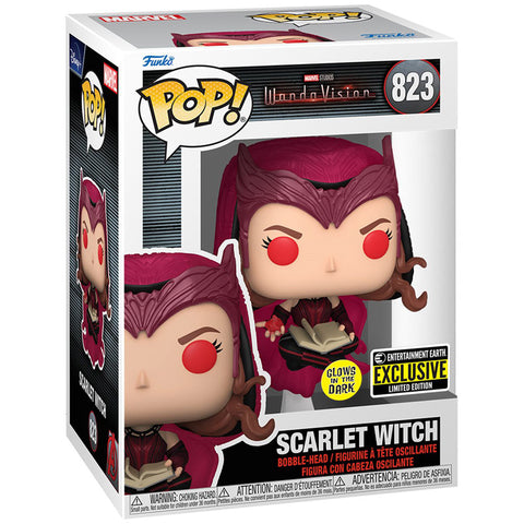 Scarlet Witch WandaVision Funko POP! EE Exclusive Glow in the Dark