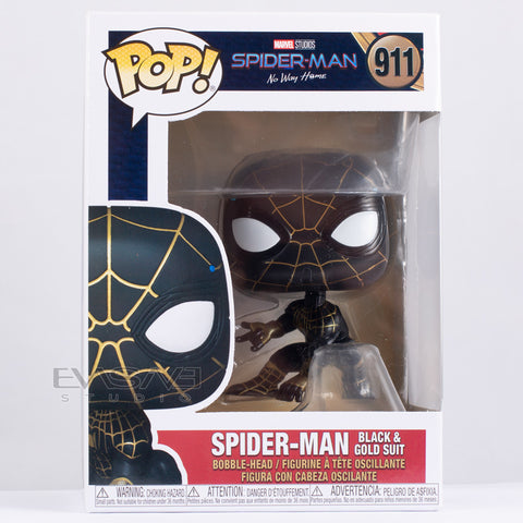 Spider-Man No Way Home Black & Gold Suit Funko POP!