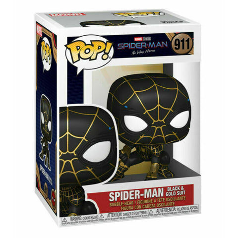 Spider-Man No Way Home Black & Gold Suit Funko POP!