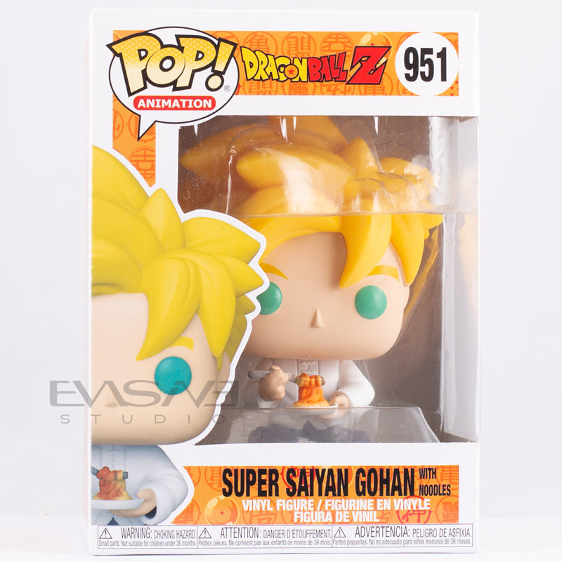 Super Saiyan Gohan With Noodles Dragon Ball Z Funko POP!