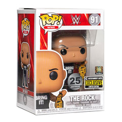 The Rock WWE Funko POP! Entertainment Earth Exclusive