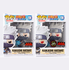 Young Kakashi Hatake Funko POP! AAA Anime Glow Chase Bundle