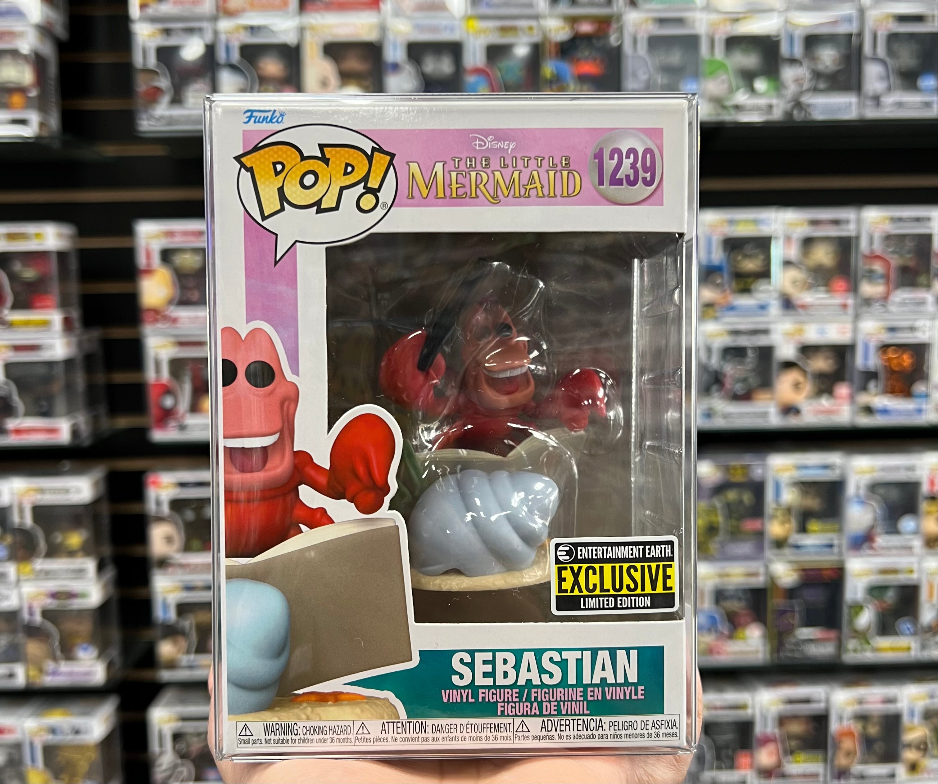 Sebastian The Little Mermaid Funko Pop! EE Exclusive